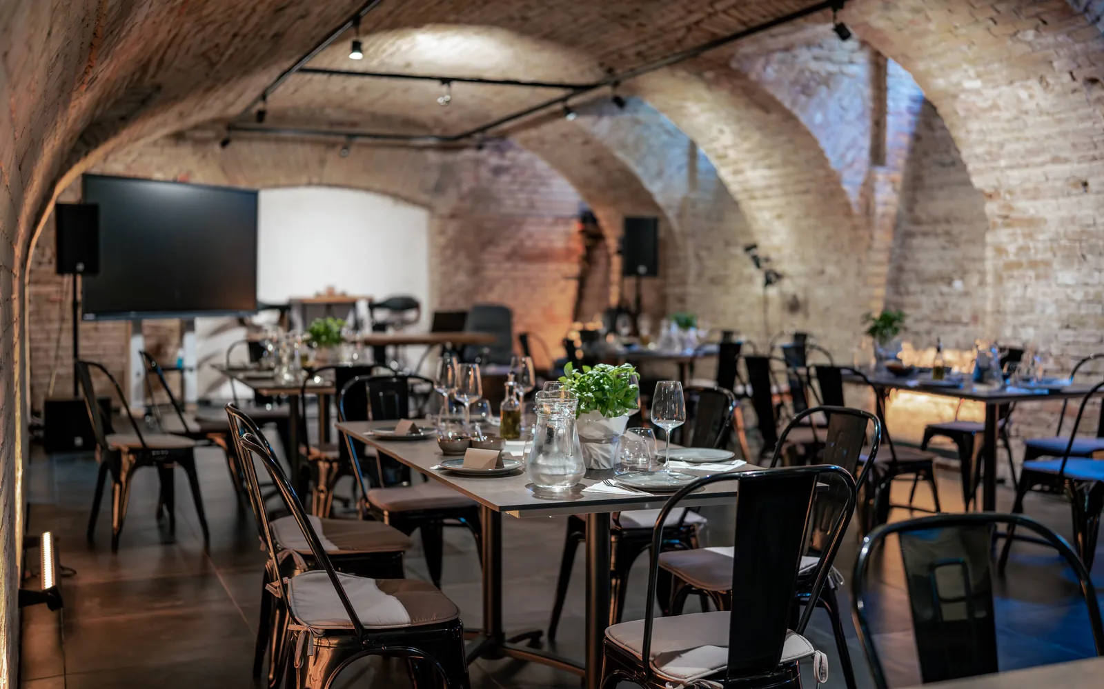 A gathering inside Equora Spaces